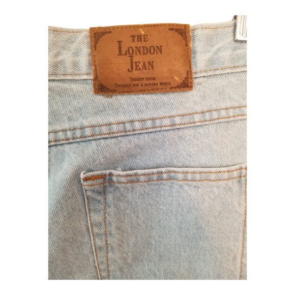 Moda Intl The London Jean Denim Cut Off Women's‎ Shorts Size 16 Inseam 4.5 in - Picture 8 of 9